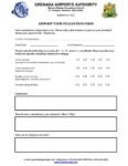 Airport_Tour_Evaluation AIRPORT TOUR EVALUATION FORM