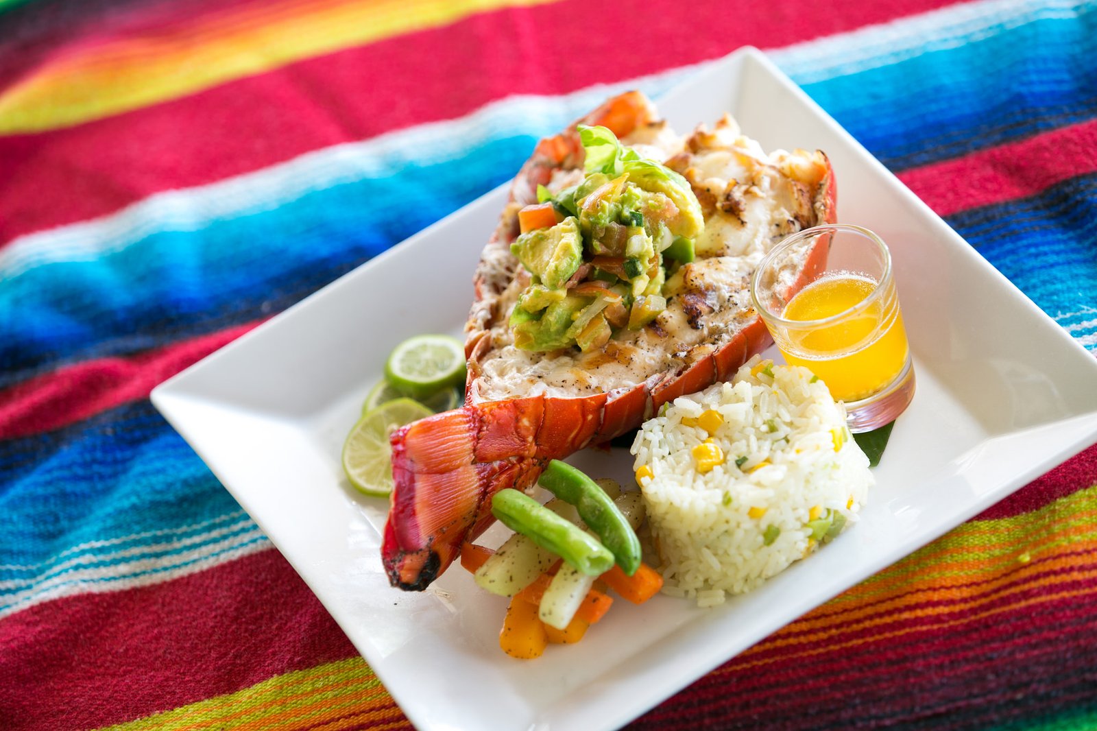Credit True Blue Bay Boutique Resort lobster dinner (1)