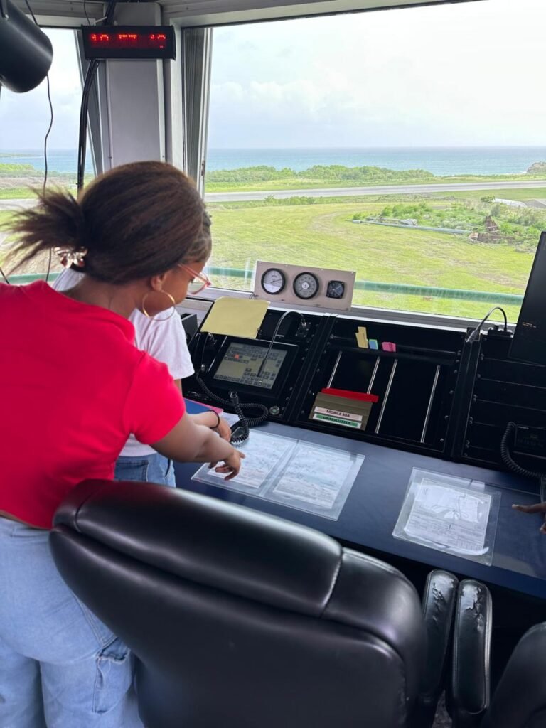 Tour at the Air Traffic Tower